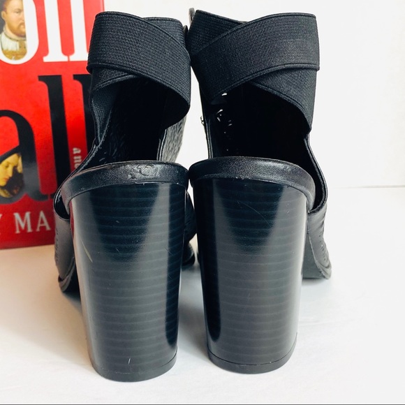 Kenneth Cole Reaction Lasercut Open Toe Booties - Picture 2 of 5